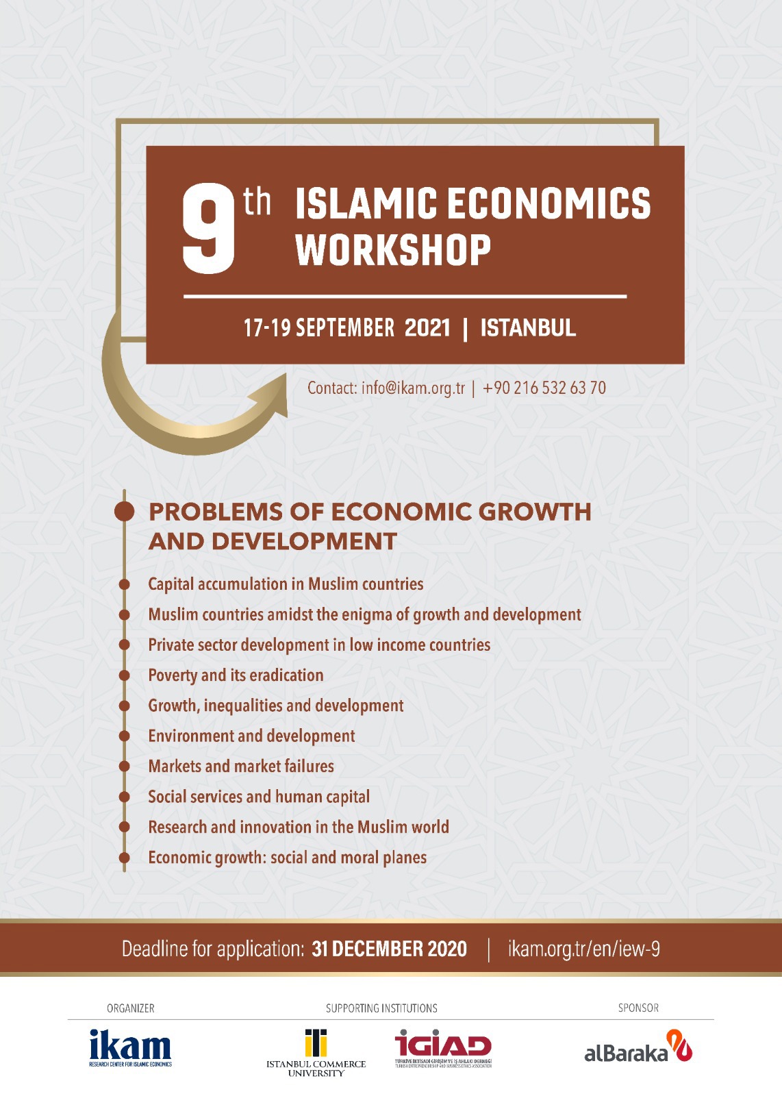 Islamic Economics Workshop IX