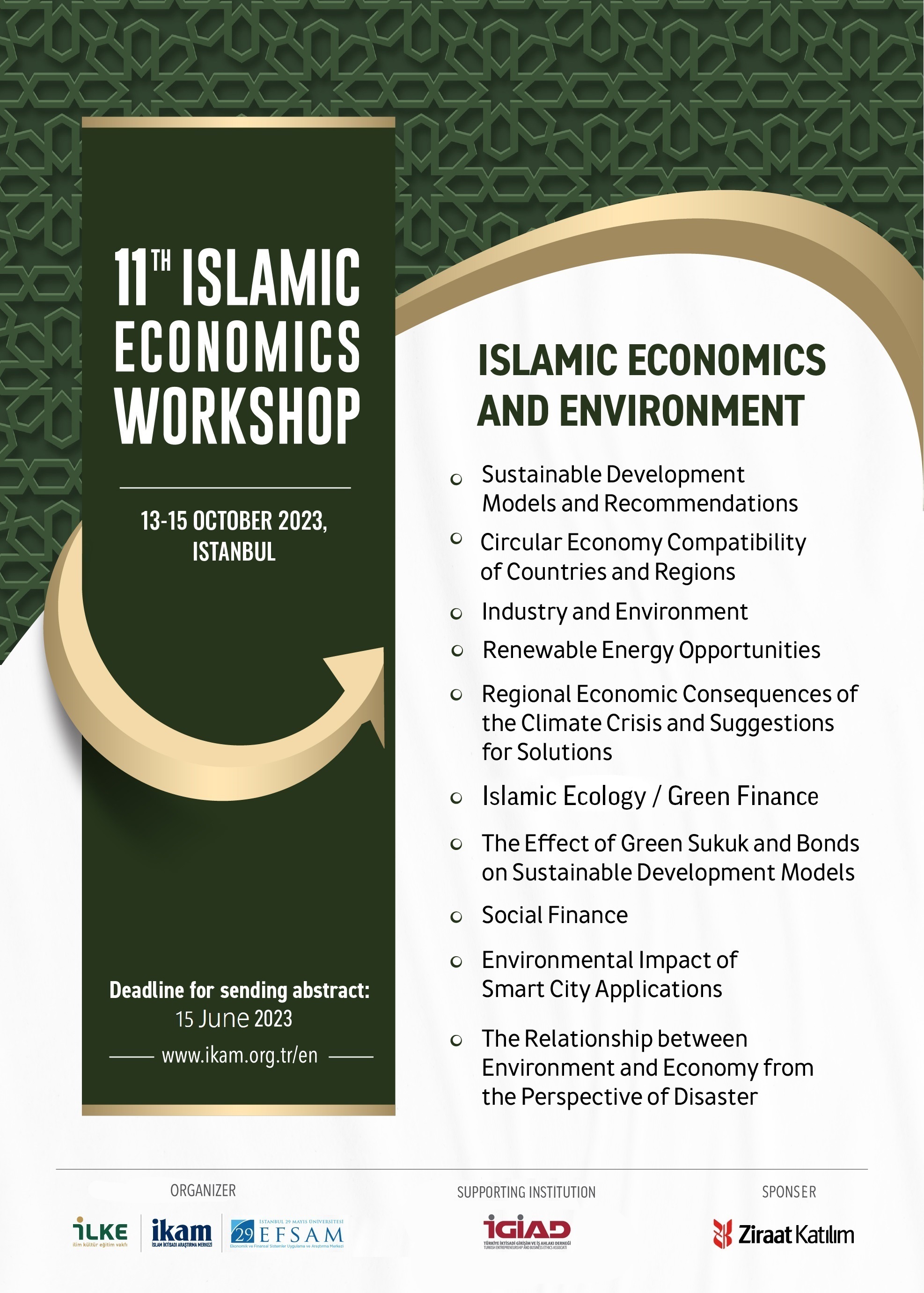 11th Islamic Economics Workshop